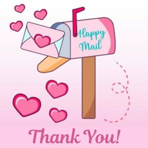 ♥️ 5x25 / 60 Thank you Stickers